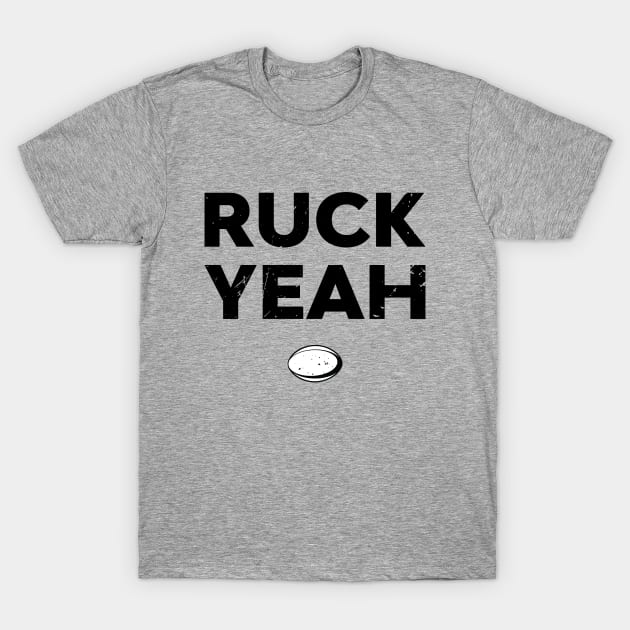 Rugby Forwards Ruck Yeah Rugby Fans T-Shirt by atomguy